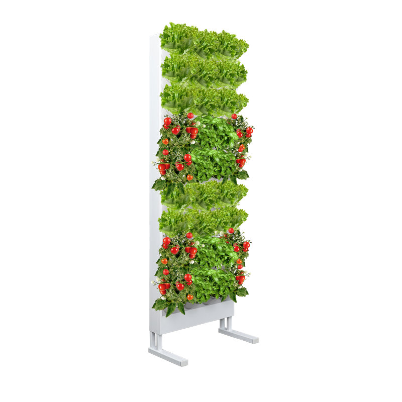 Chesley Vertical Garden, White, 191.5cm H x 60.8cm W x 11.2cm D