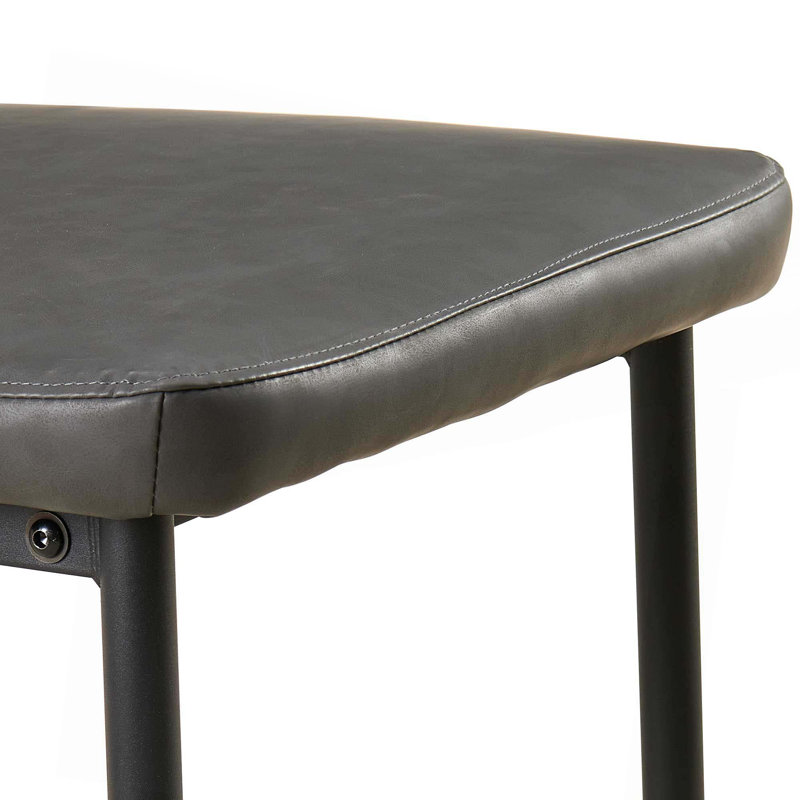 Ensemble de 4 chaises de salle à manger en similicuir et cuir PU