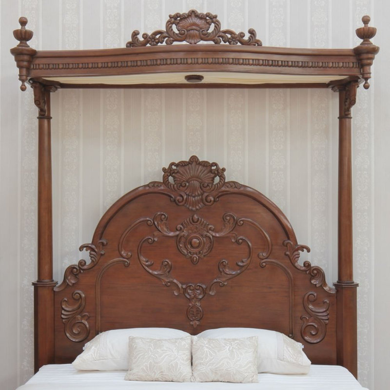 Helgeson Solid Wood Bed, Super King (6')