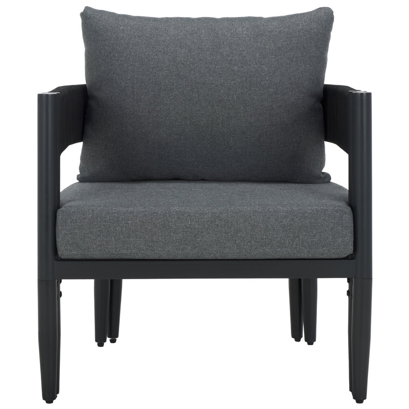 Viola Outdoor Dining Armchair, Gray