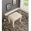Ensemble coiffeuse et tabouret de maquillage Landisburg-488950438