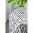 Hexagon Garden Stool, Capiz Accent Side Table