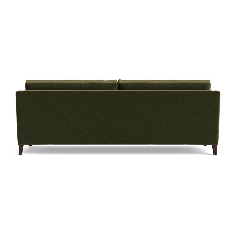 Gigi No Skirt 85 Sofa, Performance Velvet - Balsam, Java