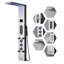 Panneau de douche 57,99 "avec pomme de douche double-97933635