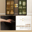 Armoire de cuisine, armoire de rangement de 71 po de hauteur avec tablettes réglables