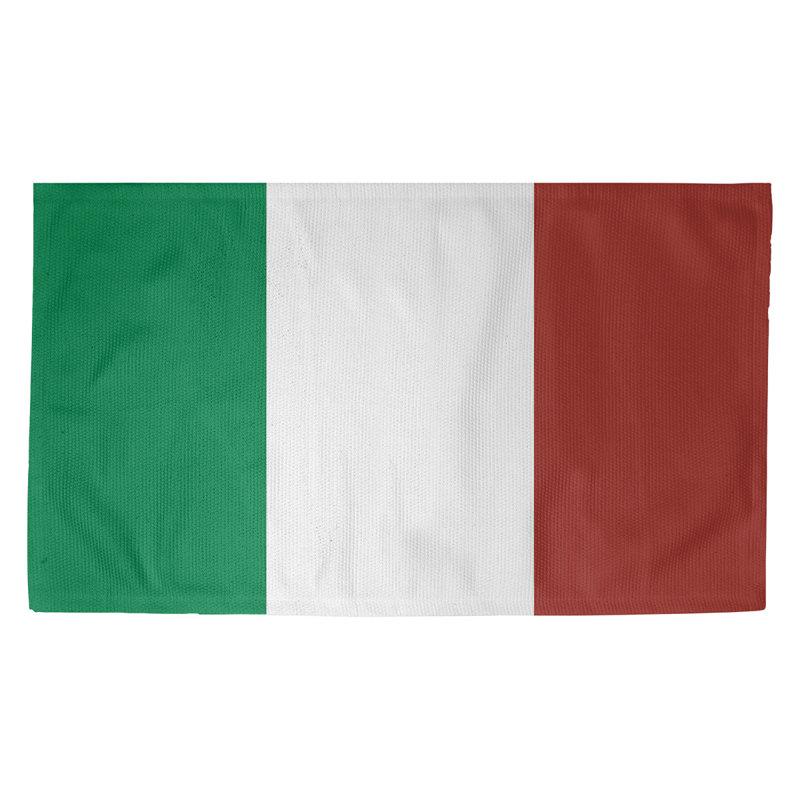 Tapis à rayures vert/doré, Rectangle 2 pi x 3 pi