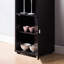 Grande armoire à vin avec étagère, rangement pour bouteilles rouges et ouvert