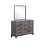 MIROIR MIRAGE FOIL GREY