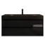 Ensemble de meuble-lavabo simple mural 48 po Golitz-1037647819