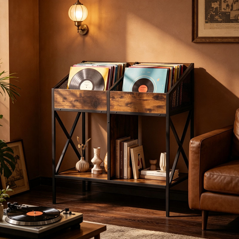 80.5cm H Media Shelves