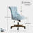 Asyra Wide Back Tufted Swivel Task Chair-736428694