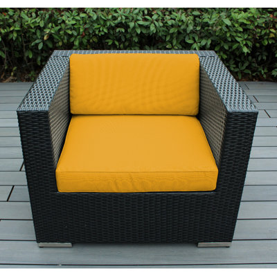 Fauteuil club avec coussins Club