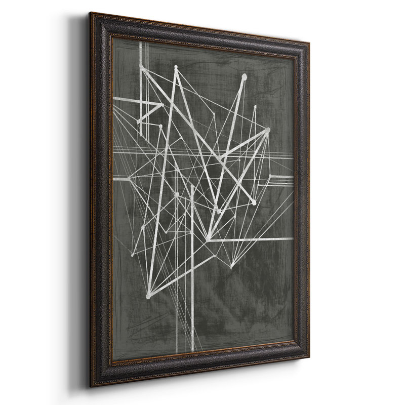 Vertices I, toile encadrée de qualité supérieure - prête à être accrochée, H 20 po x l 16 po x P 1 po