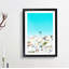 Rooftops in Montecorto Spain in Abstract - Picture Frame Graphic Art Print-55762807-55762806