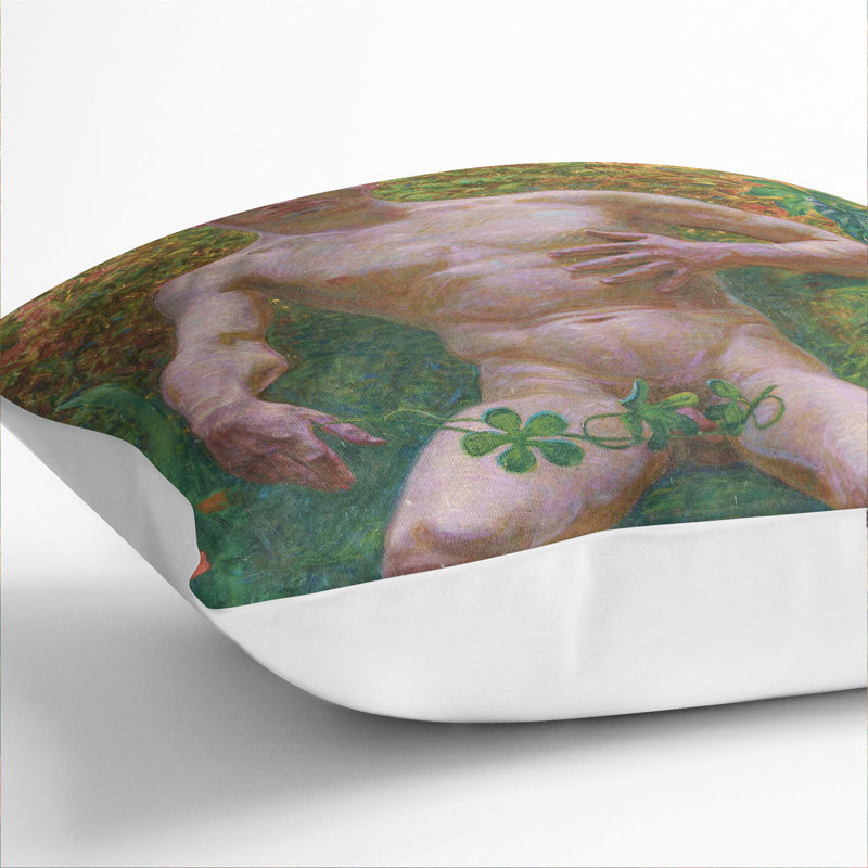 Square Cushion, 55cm H x 55cm W x 20cm D, White