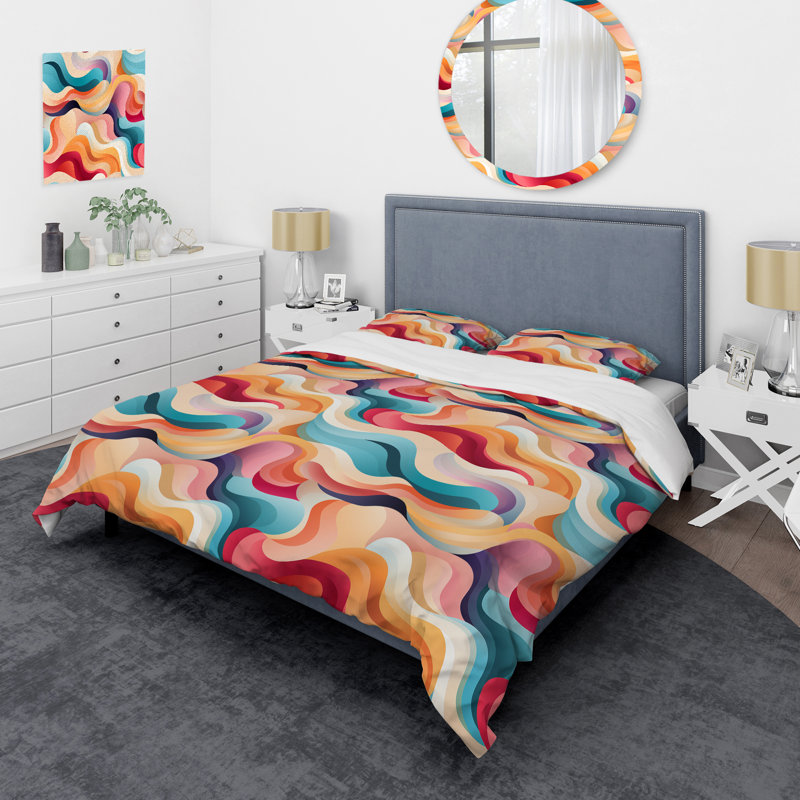 Ensemble de housse de couette Soft Soft, Housse de couette simple + 1 taie décorative stan