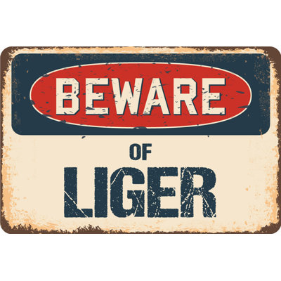 Decal-Liger_Beware Of Liger