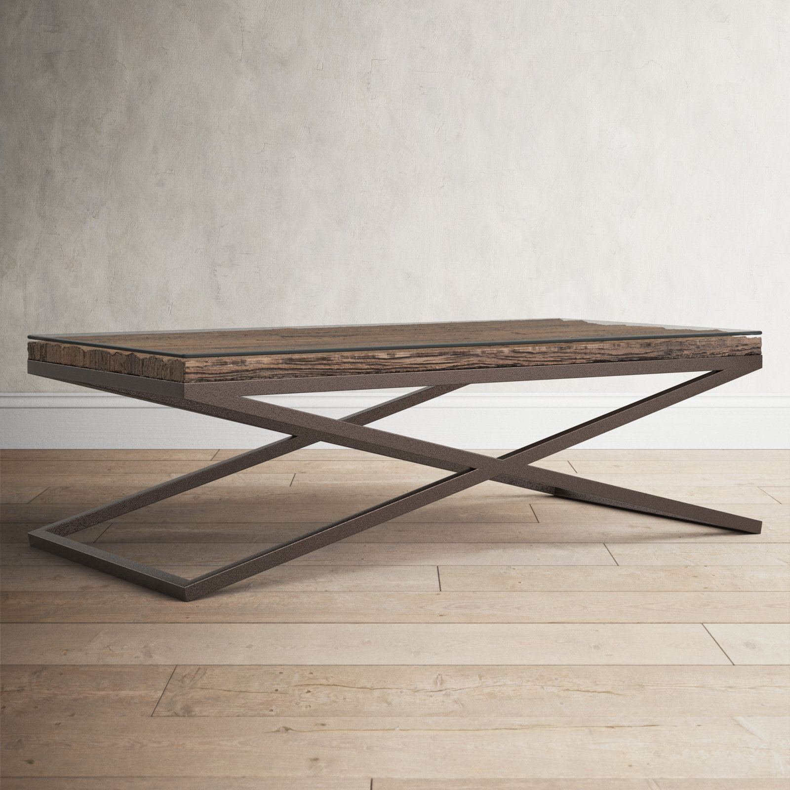 Hasbrouck Solid Wood Coffee Table