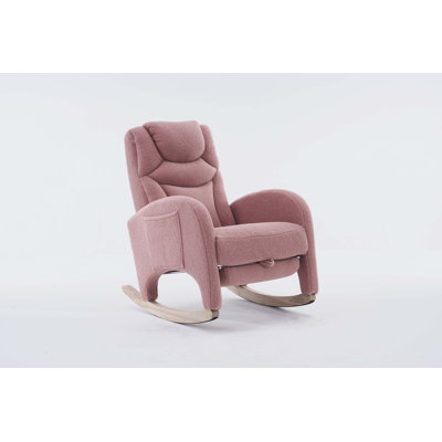 Nursery Chair HomVent Nursery Glider Rocking Chair With Ottoman