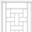 Ohana Wicker/Rattan Open-Frame Headboard-21092840-21137861