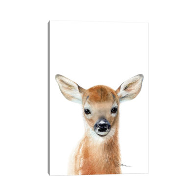 " Baby Deer Fawn " Painting Print