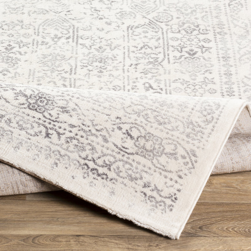 DeSoto Oriental Cream/Gray Area Rug