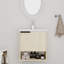 Meuble-lavabo mural simple avec plateau en céramique 19,96 po Opalene