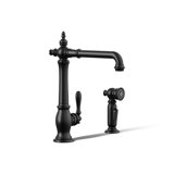 Artifacts® Single Handle Kitchen Sink Faucet with Accessories