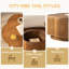 Table basse en rotin en forme de fleur avec rangement amovible, style boho-chic, parfaite pour les salons confortables