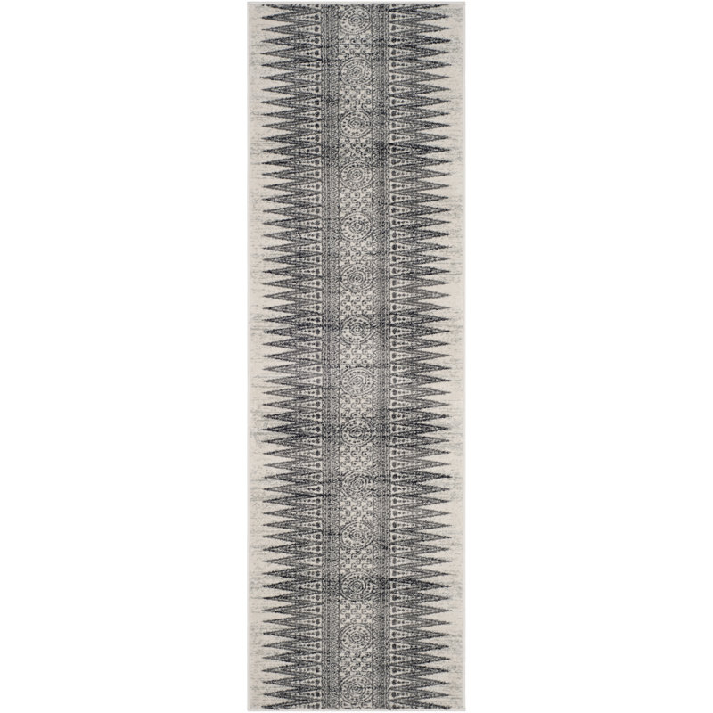 Evoke Performance Abstract Rug, Runner 2'2" x 7'