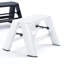  9.5''  1 - Step Aluminum Lightweight Folding Step Stool-262695322