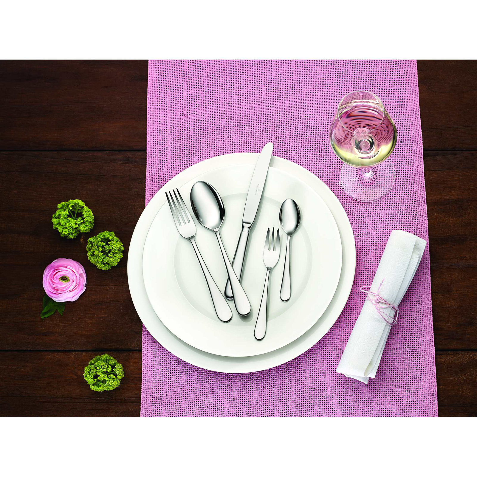 Villeroy & Boch Oscar 20 Piece 18/10 Stainless Steel Flatware Set, Service for 4