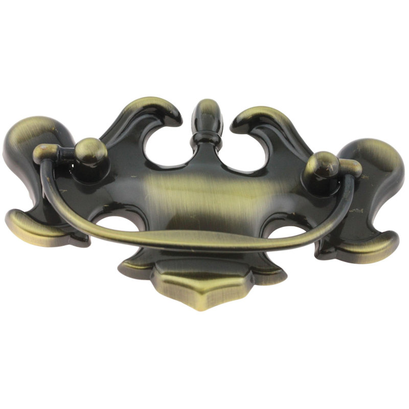 3" Bail Pull Antique Brass