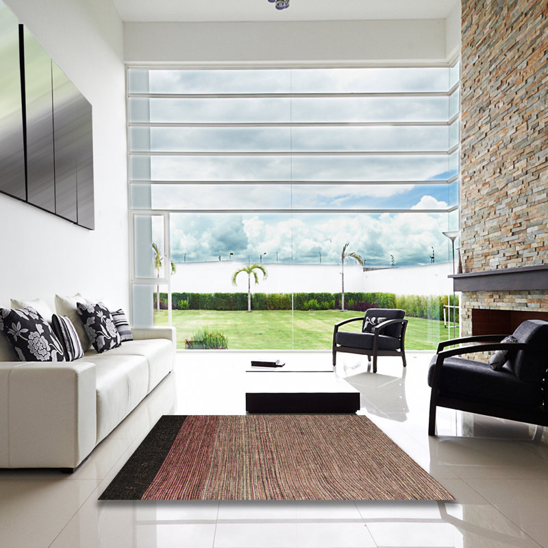 Abstract Indoor Rug, Square 3'