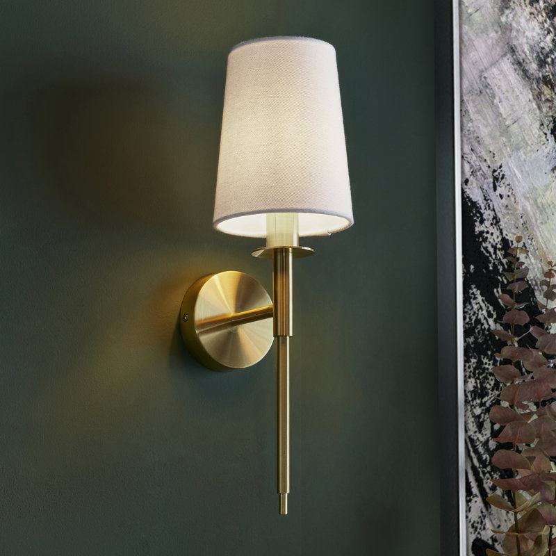 Devi Wallchiere, Satin Brushed Gold