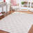 Sharene Floral Handwoven Wool Ivory/Red Area Rug-797454036