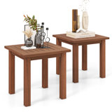 Idis Square Outdoor Side Table