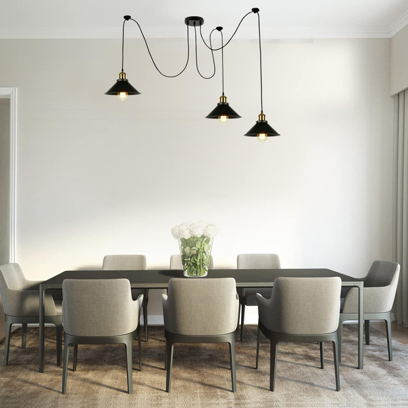 - Light Black Cone Pendant, 3
