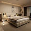 Upholstered Double Bed With Usb Charging - Storage Bed -1869878327