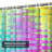Abstract Multicolored Rainbow Wave Shape with 12 Hooks-817149674