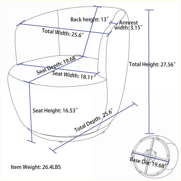 Dimensions du produit