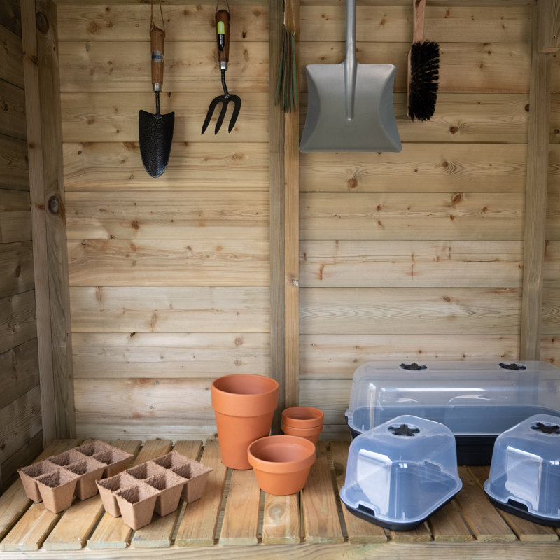 Timberdale 8 x 6 Apex Shed, Yes
