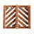 Outdoor Boot Scraper Brush Mat 12" x 13"