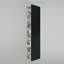 M Series Recessed Framed 1 Door Medicine Cabinet with 7 Adjustable Shelves and LED Lighting-18946586-18946592-43143606