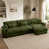 Olive Green Velvet