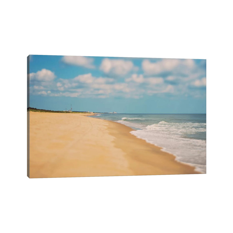 Virginia Beach 1 Piece Wrapped Canvas Wall Art, 20.32 cm H x 30.48 cm W