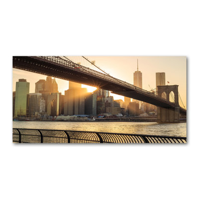 Brooklyn Bridge - Wrapped Canvas Print