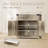 Barn Door Coffee Cabinet Drawer/Shelf Wide Top Oak Kitchen-1441569478
