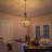 Dumas 3-Light Wood Bead Chandelier - Gray-323447482
