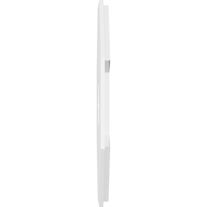 20"OD x 5"ID x 7"C x 1"P Logan Architectural Grade PVC Contemporary Ceiling Medallion, 20" H x 20" W x 1" D